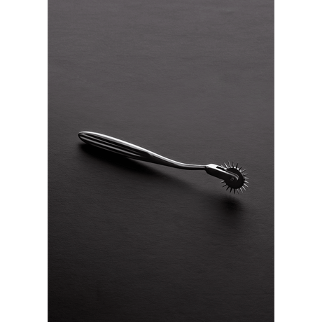 Nervenrad aus Edelstahl einreihig Silber 17,1 cm – Ansicht 3