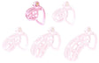 Nexia S Keuschheitsgürtel 5 x 3.1cm Pink