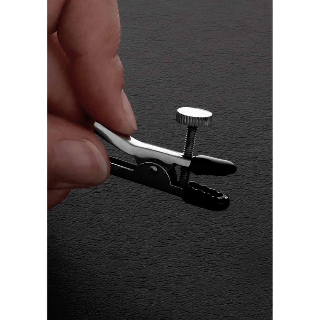 Nippelklemmen Alligator verstellbar Silber 41,3 cm – Ansicht 3