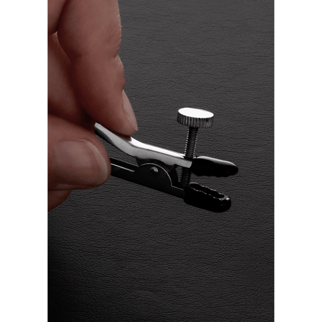 Nippelklemmen Alligator verstellbar Silber 41,3 cm – Ansicht 3