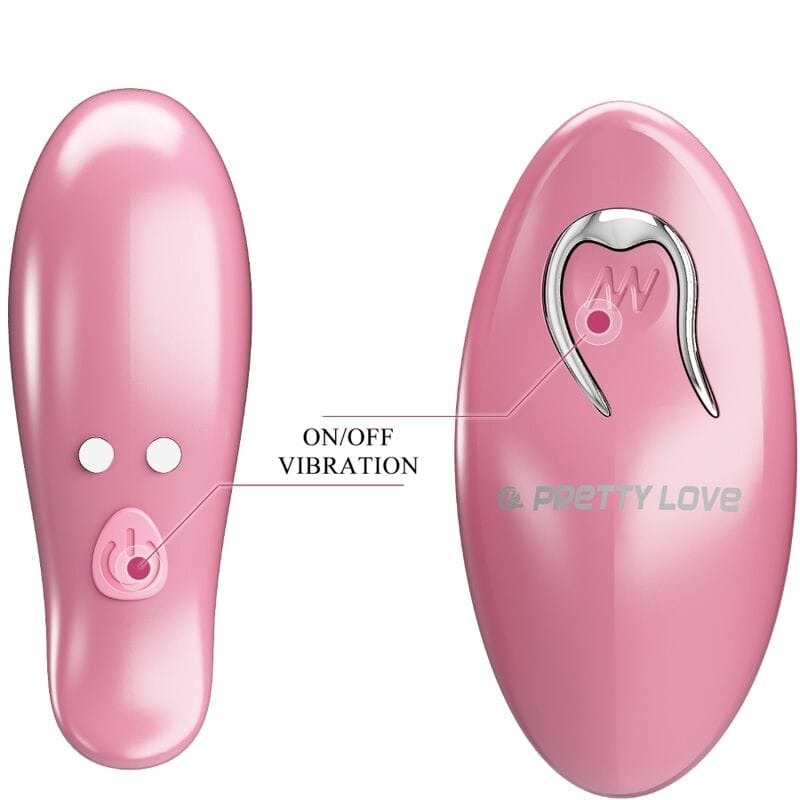 Nippelklemmen Cailey 10 Vibrationen Fernbedienung Rosa