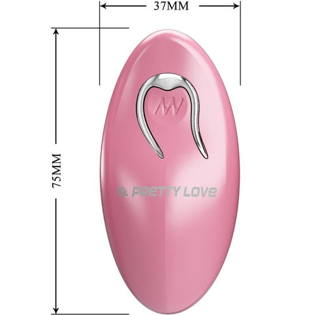 Nippelklemmen Cailey 10 Vibrationen Fernbedienung Rosa