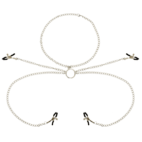 Nippelklemmen Fetisch 4 mit Kette