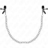 Nippelklemmen Flache Kette Silber – Ansicht 2