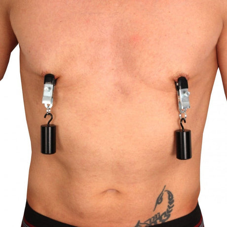 Nippelklemmen mit Gewichten