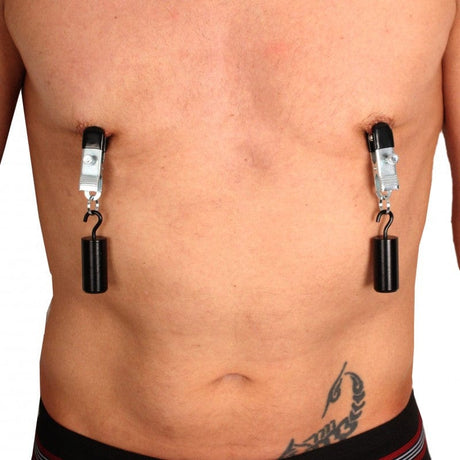 Nippelklemmen mit Gewichten