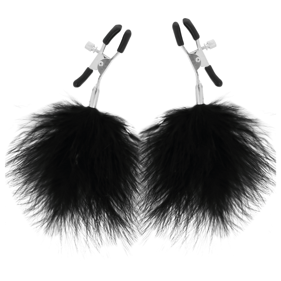Nippelklemmen mit Pompons Modell 2 – Ansicht 3