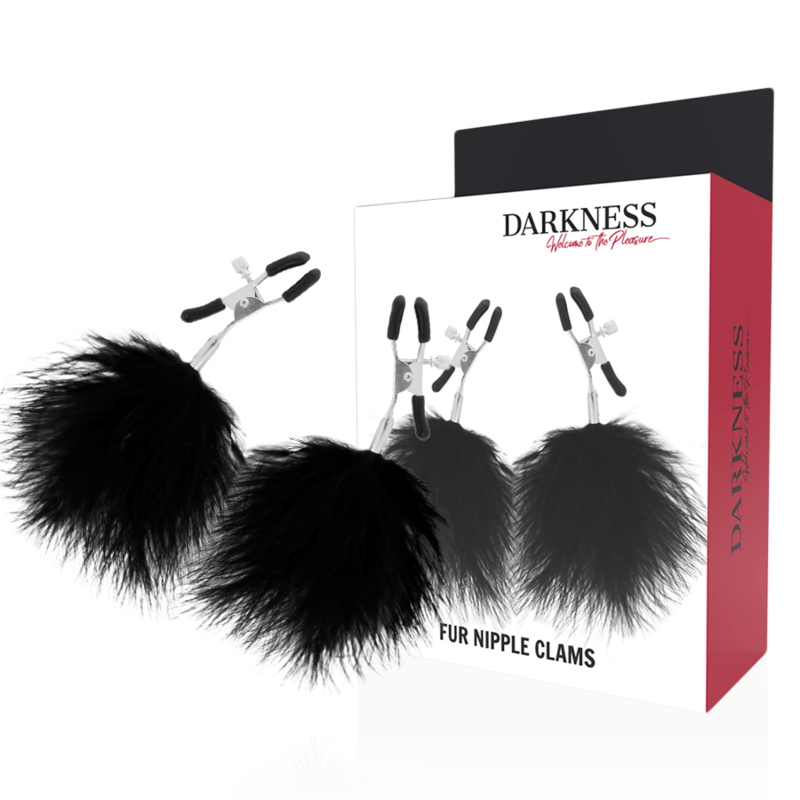 Nippelklemmen mit Pompons Modell 2