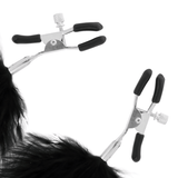 Nippelklemmen mit Pompons Modell 2 – Ansicht 2