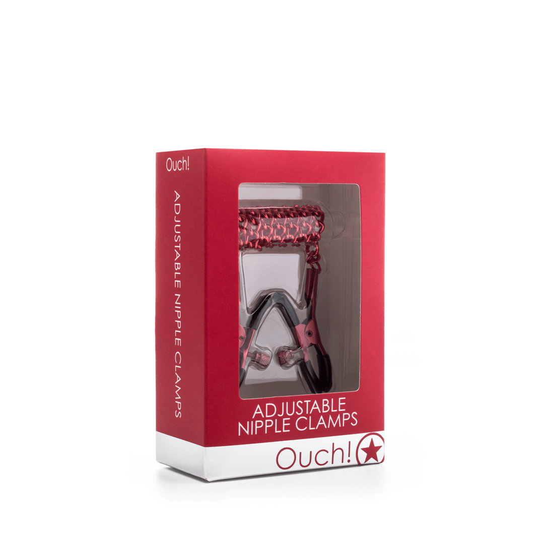 Nippelklemmen Ouch verstellbar mit Kette in drei Farben 47 cm – Ansicht 6