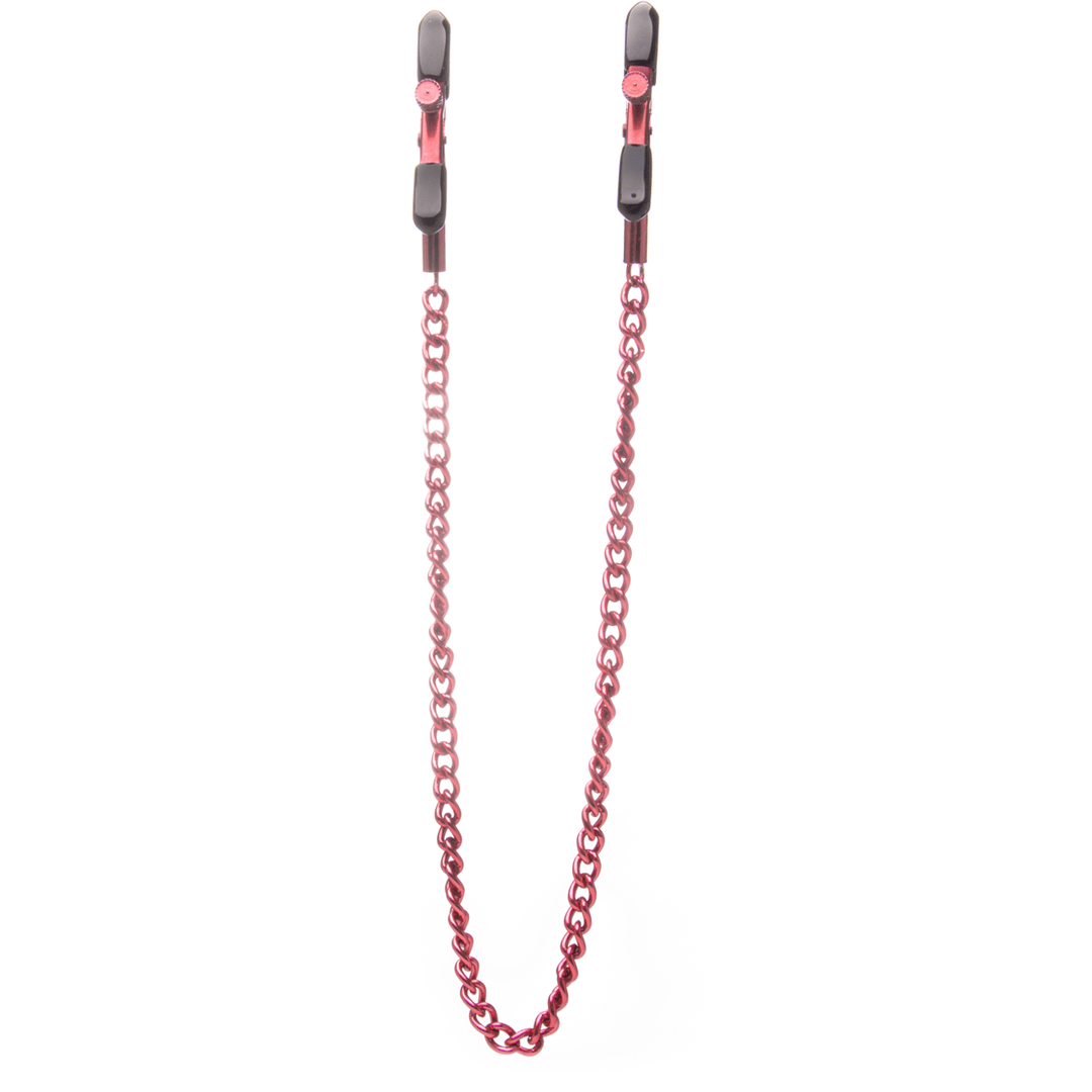 Nippelklemmen Ouch verstellbar mit Kette in drei Farben 47 cm – Ansicht 5