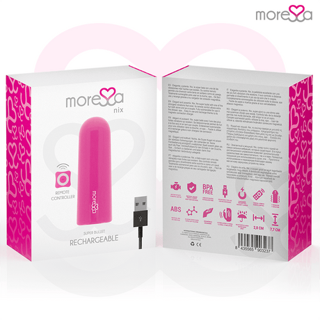 Nix Vibrator mit Fernbedienung Rosa