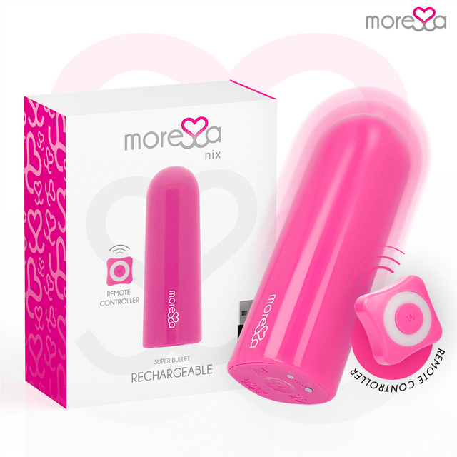 Vibrator Nix mit Fernbedienung Pink 7,7 x 2,8 cm