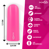 Vibrator Nix mit Fernbedienung Pink 7,7 x 2,8 cm – Ansicht 4