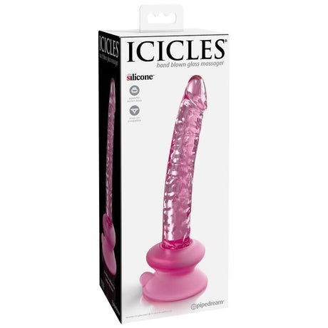 Nr. 86 Glas-Dildo mit Saugnapf 15,5 x 3 cm