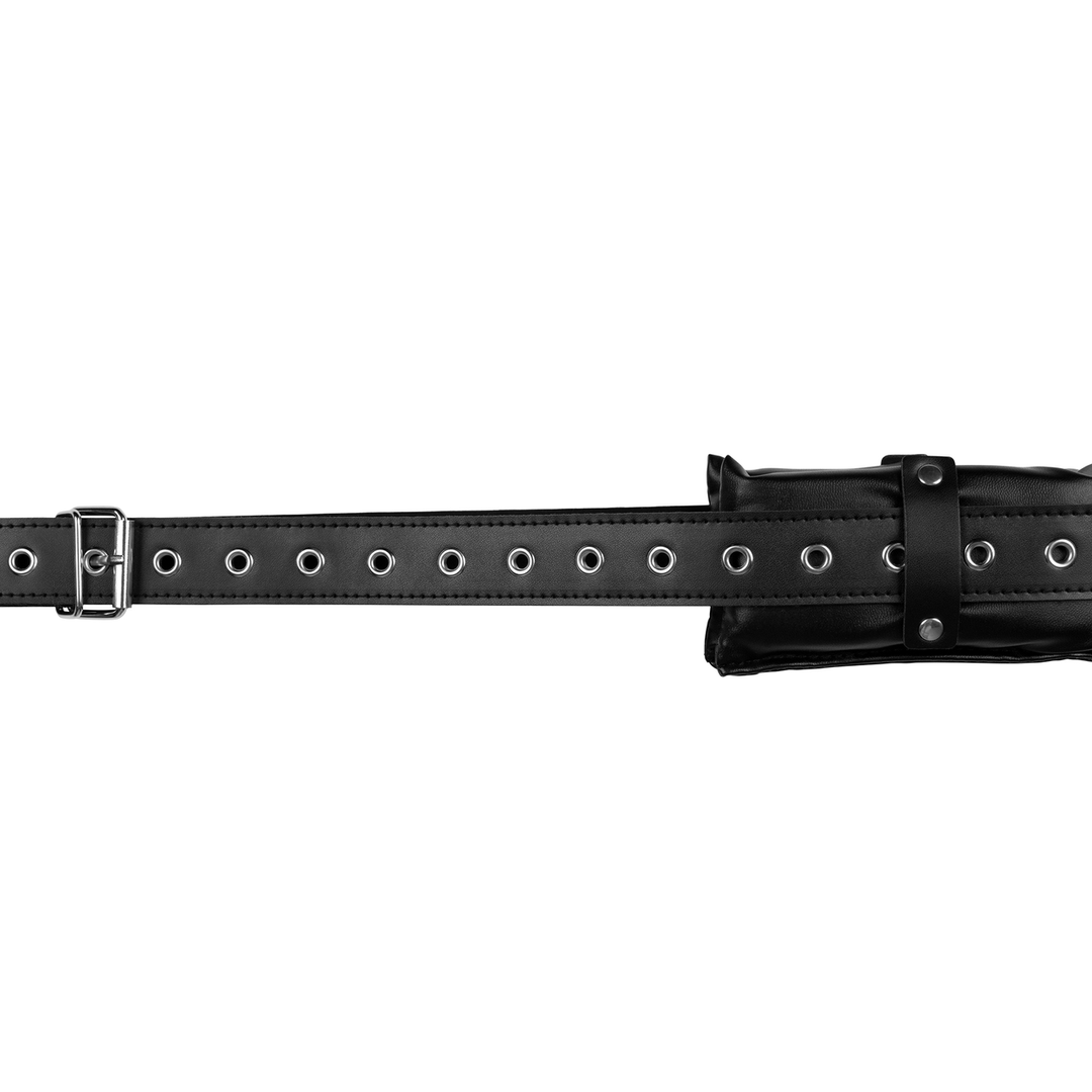 Oberschenkel-Sling Ouch gepolstert mit Nackenband Schwarz 68 cm – Ansicht 7