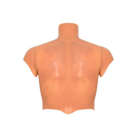 Oberteil Verborgene Bedürfnis Alter Ego Silikon-MännertorsShirt mit ABS-Fleisch Hautfarbe