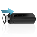 Onyx+ Teledildonic mit Hauttextur 16,5 cm – Ansicht 6