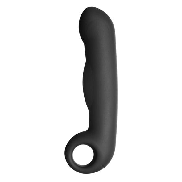Ovid Elektro-Analplug aus Silikon 12,5 x 4,7 cm