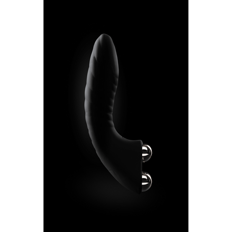 Paarvibrator Hot StiVi Silikon Schwarz 17 cm – Ansicht 6