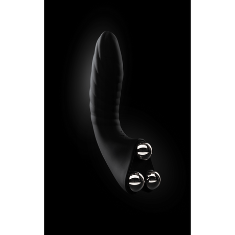 Paarvibrator Hot StiVi Silikon Schwarz 17 cm – Ansicht 7