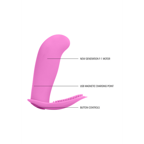 Paarvibrator Simplicity Leon Pink 10,2 cm – Ansicht 5