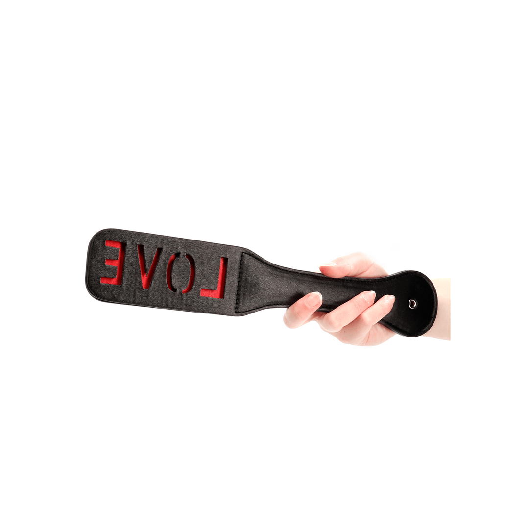 Paddle Ouch mit Love-Prägung Schwarz 31,5 x 5,5 cm – Ansicht 4