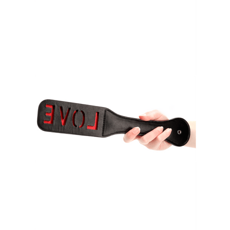 Paddle Ouch mit Love-Prägung Schwarz 31,5 x 5,5 cm – Ansicht 4