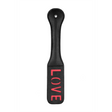 Paddle Ouch mit Love-Prägung Schwarz 31,5 x 5,5 cm