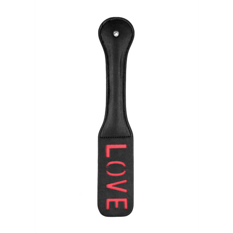 Paddle Ouch mit Love-Prägung Schwarz 31,5 x 5,5 cm