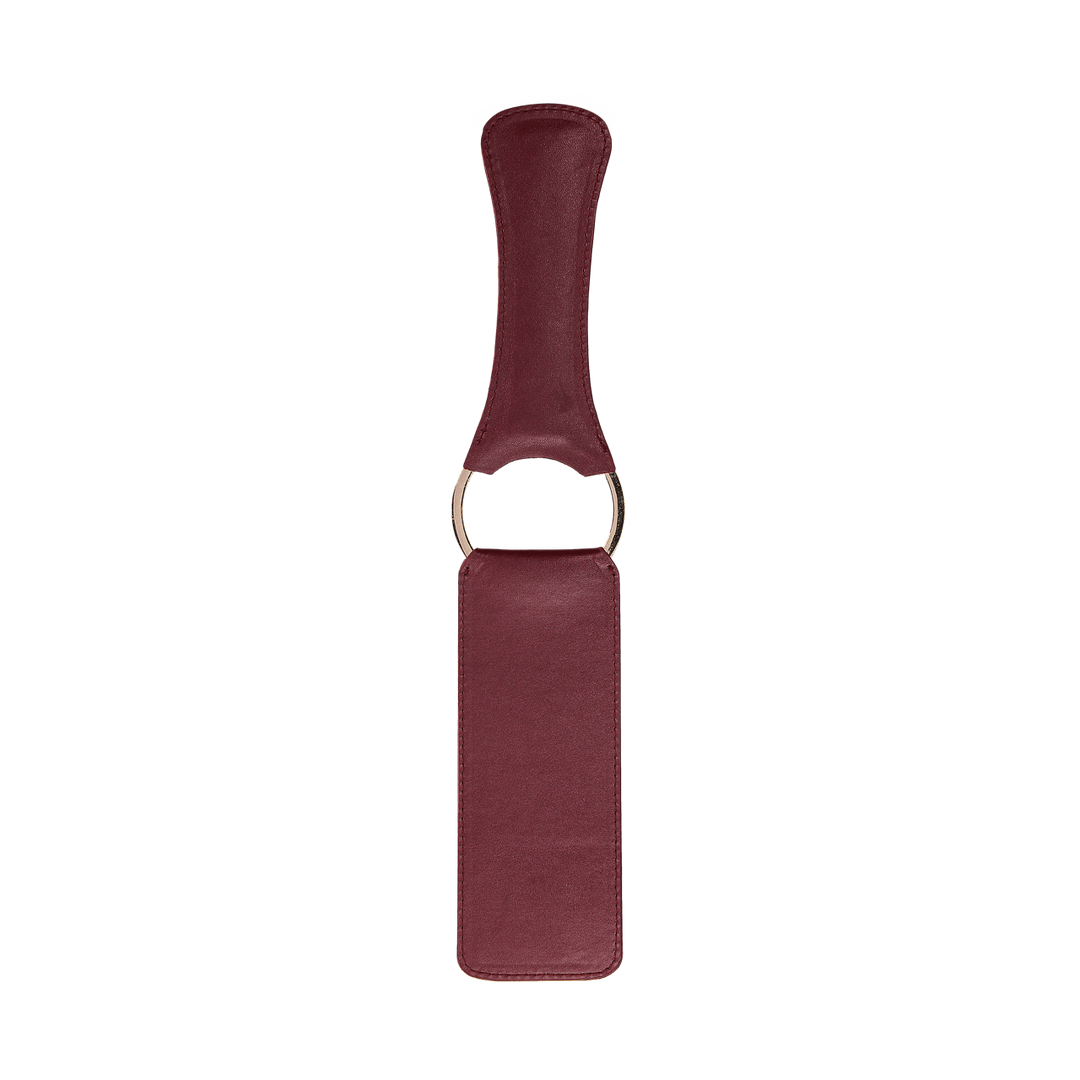 Paddle Ouch Luxus mit Metallring in Bordeaux und Petrol 34,5 cm