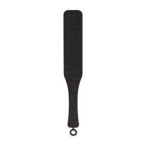 Paddle Ouch aus Silikon mit Rautenrelief Schwarz 40 cm