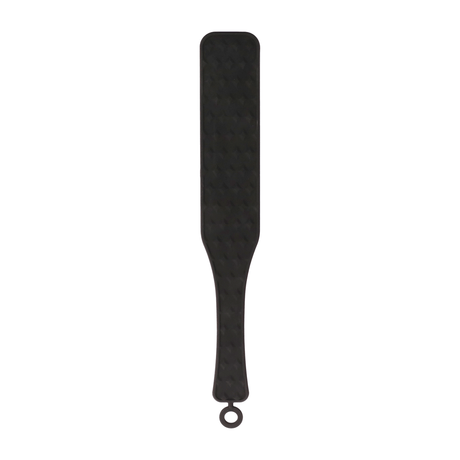 Paddle Ouch aus Silikon mit Rautenrelief Schwarz 40 cm