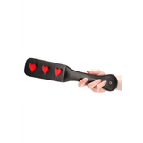 Paddle Ouch mit Herzen-Prägung Schwarz 31,5 x 5,5 cm – Ansicht 4