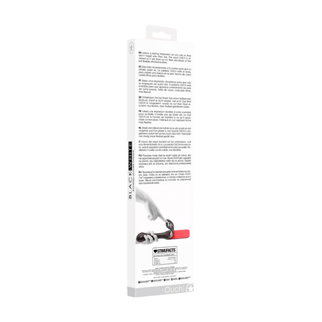 Paddle Ouch mit Ouch-Prägung Schwarz 32 cm – Ansicht 3