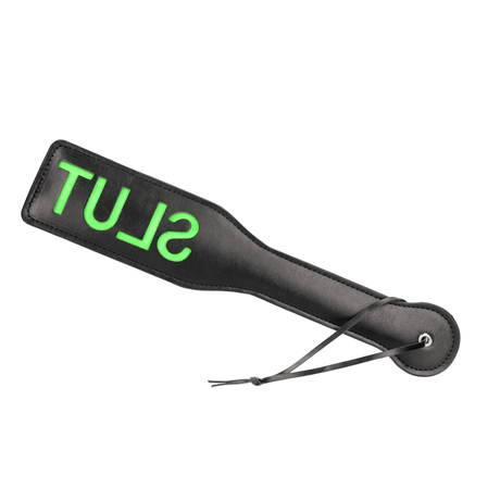 Paddle Ouch mit Slut-Prägung Neongrün 32,2 cm – Ansicht 4