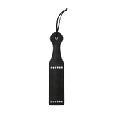 Paddle Ouch mit Strasssteinen Schwarz 30,2 x 6,3 cm