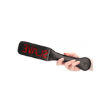 Paddle Ouch mit Slave-Prägung Schwarz 31,5 x 5,5 cm – Ansicht 4