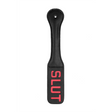 Paddle Ouch mit Slut-Prägung Schwarz 31,5 x 5,5 cm