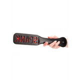 Paddle Ouch mit Spank-Prägung Schwarz 31,5 x 5,5 cm – Ansicht 4