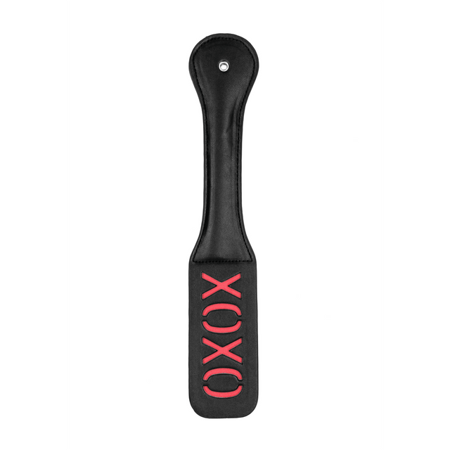 Paddle Ouch mit XOXO-Prägung Schwarz 31,5 x 5,5 cm