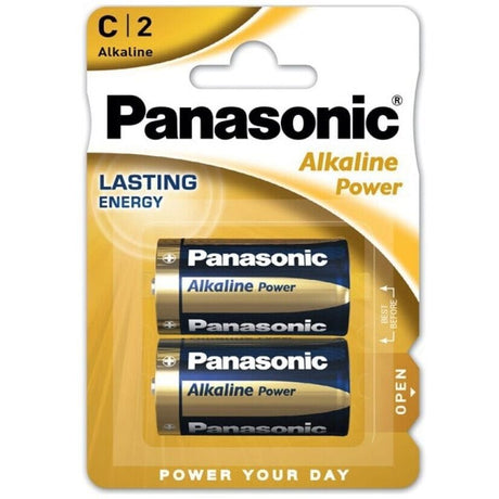 Panasonic - Bronze Battery C Lr14 2 Einheiten