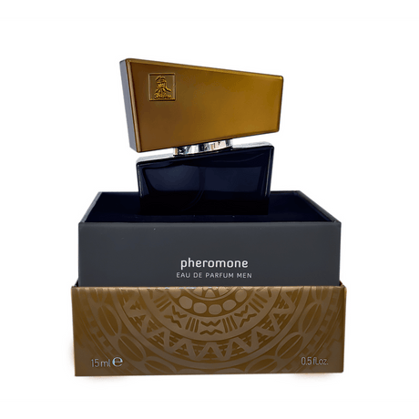 Parfüm Hot Shiatsu Pheromon Eau de Parfum für Männer Dunkelblau 15 ml – Ansicht 3