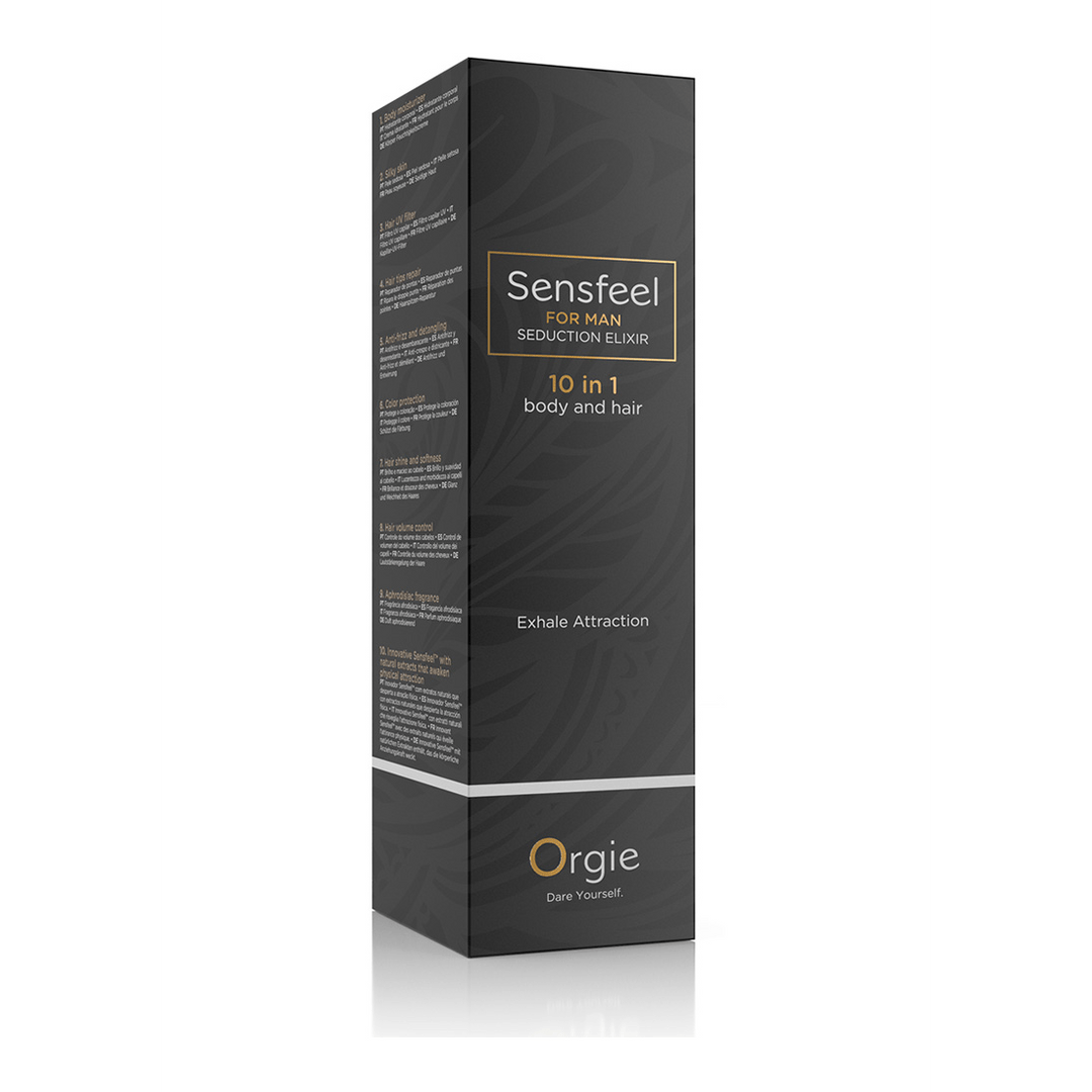 Intimkosmetik Orgie Sensfeel for Man 10 in 1 mit Pheromonen 100 ml – Ansicht 2