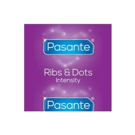 Pasante - Ribs & Dots Intensity Kondome 144 Einheiten