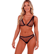 String Belissana Bh + String Set Blau L/XL