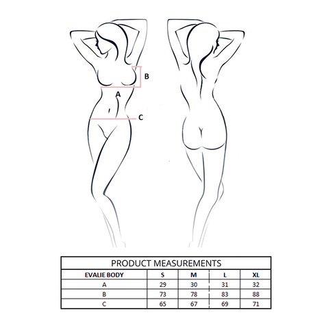 Passion - Evalie Body Rot L/XL