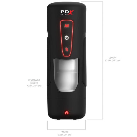 Masturbator Milk Me Hotter Automatischer mit Stoss- und Wärmeeffektvibration.3