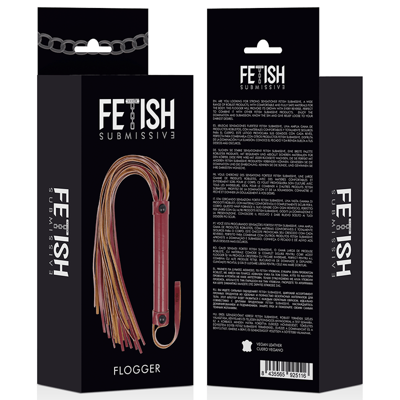 Peitsche aus Veganem Leder Modell 2 – Ansicht 5