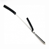 Gerte mit Metallgriff Schwarz und Silber 70,5 cm – Ansicht 2